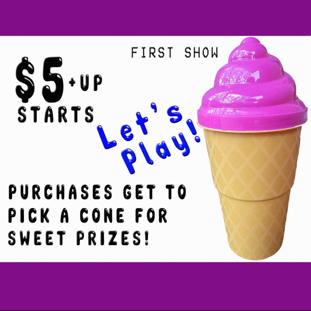 LIVE SHOW!  Fri July 11  4 Pm Come Join the Fun! 🤩